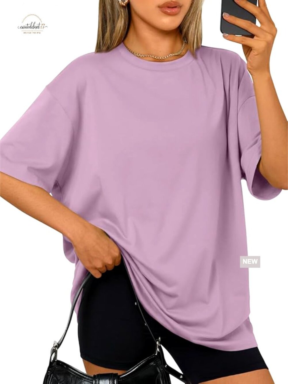 Oversized Short Sleeve T-Shirt Plus Size Loose Fit Casual Workout Top